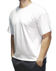 Playera Oversize Hombre Blanca