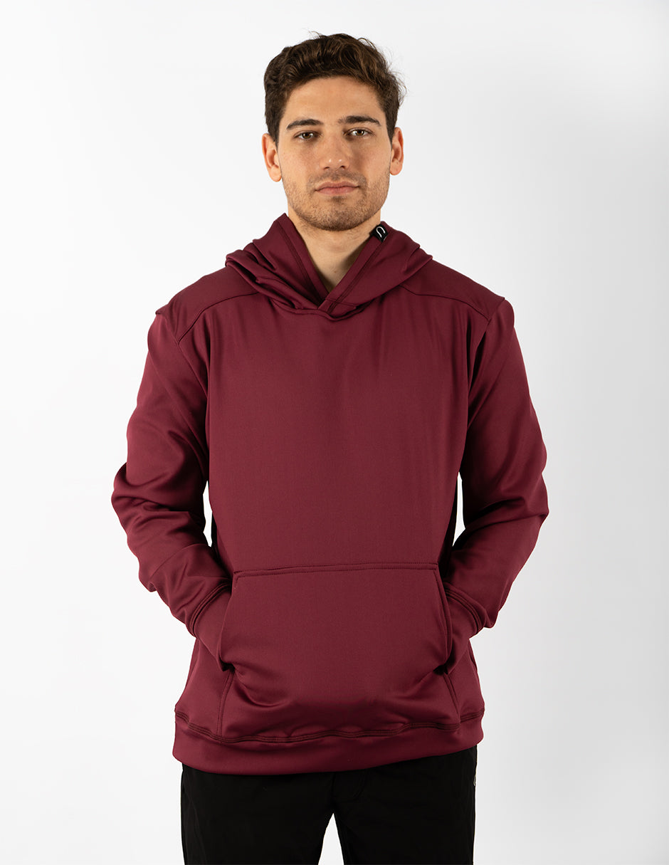 Sudadera con Gorro Manga larga Vino