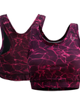 Sport Bra Pink Water