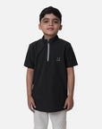 Sudador Niños Beisbol Gris Oxford