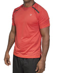 Playera Running Burn Orange