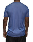 Playera Running Duocolor Azul Rey