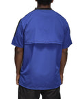 Sudador Pull Over Azul Rey vista negra