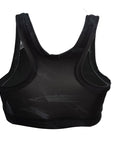 Sport Bra Negro Pinceleado