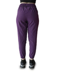 Jogger Dama con cierres color morado