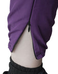 Jogger Dama con cierres color morado