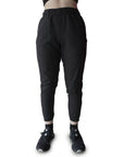 Jogger Dama con cierres color Negro