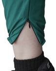 Jogger Dama con cierres color verde jade