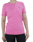 Blusa Dama Cuello Redondo Rosa