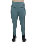 Leggins Con bolsas Verde-Gris