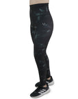 Leggins dama Negro pinceleado