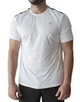 Playera Running white camo