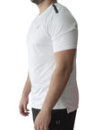 Playera Running white camo