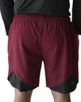 Shorts Training RULER Guinda vista Negra