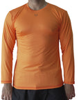 Playera manga larga compression Naranja