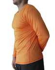 Playera manga larga compression Naranja