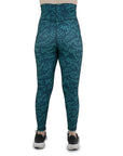 Leggins dama Verde Floral