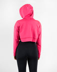 Sudadera RULER Croptop Oversized color Rosa