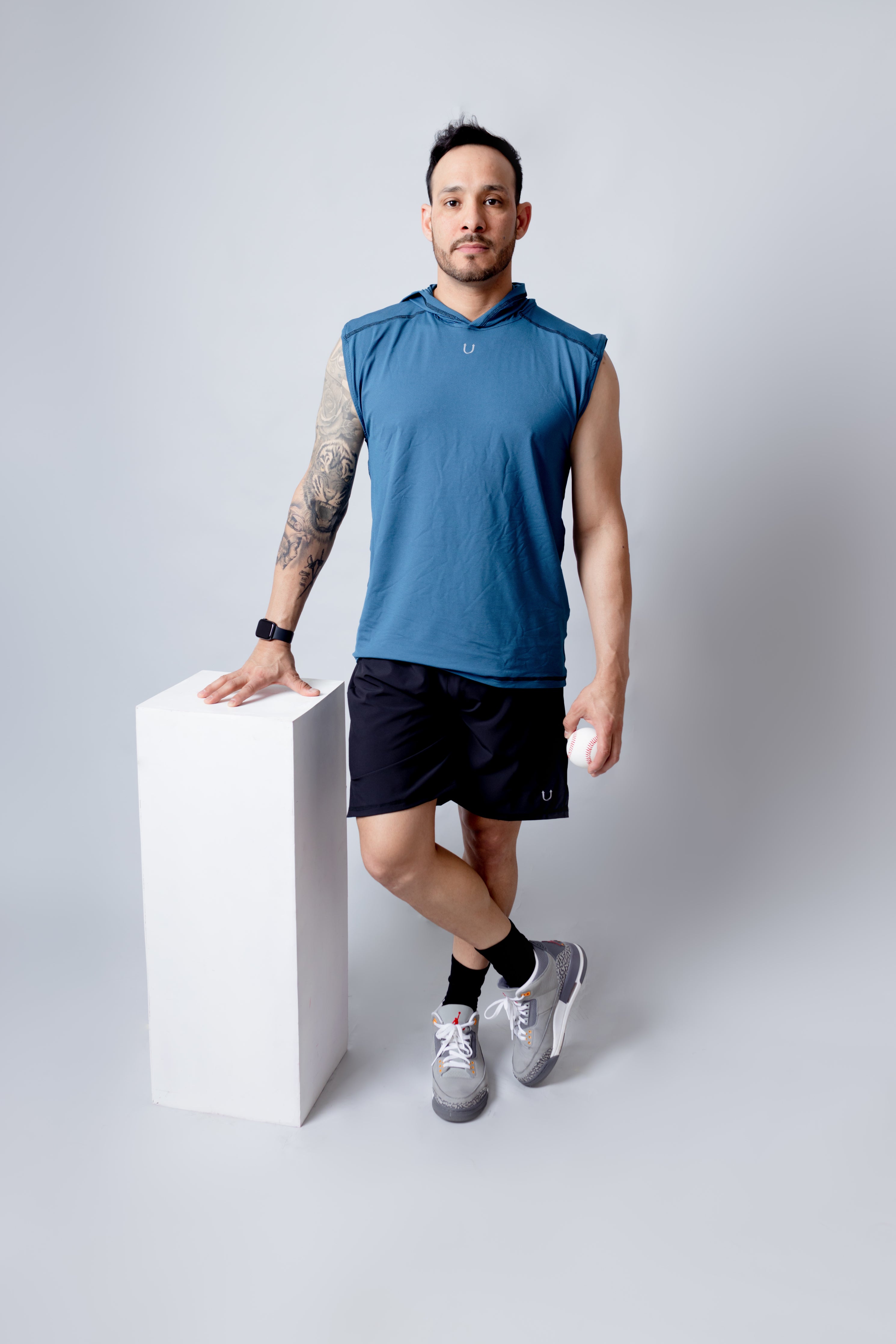 Playera RULER Sin mangas Verde jade